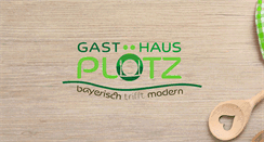 Desktop Screenshot of gasthaus-ploetz.de
